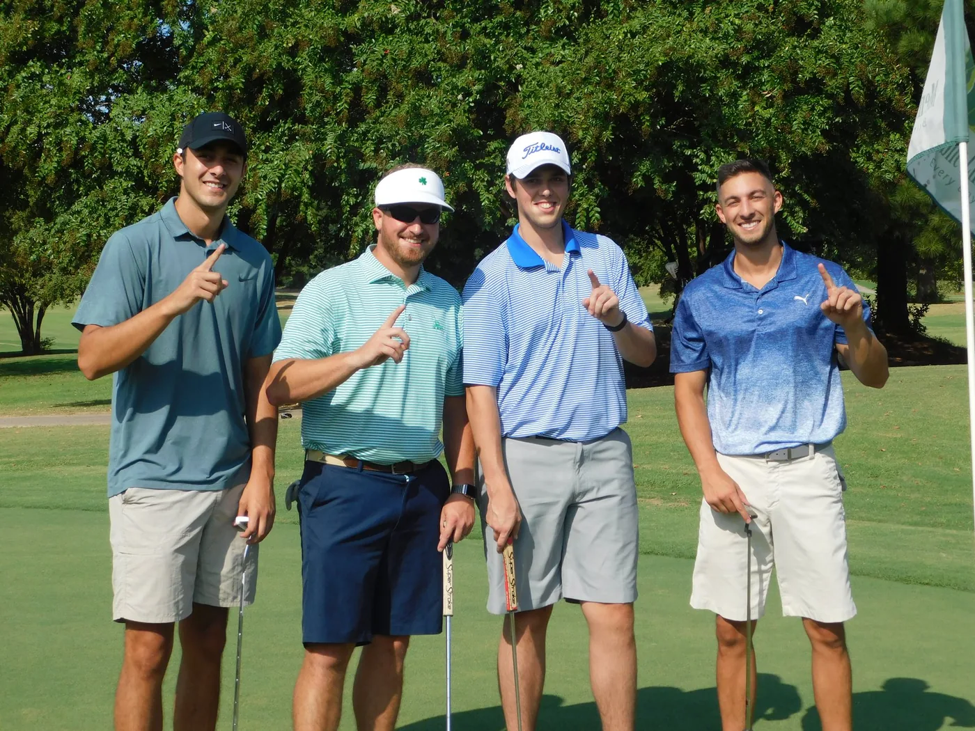Golfers at a past COMEC charity golf tournament